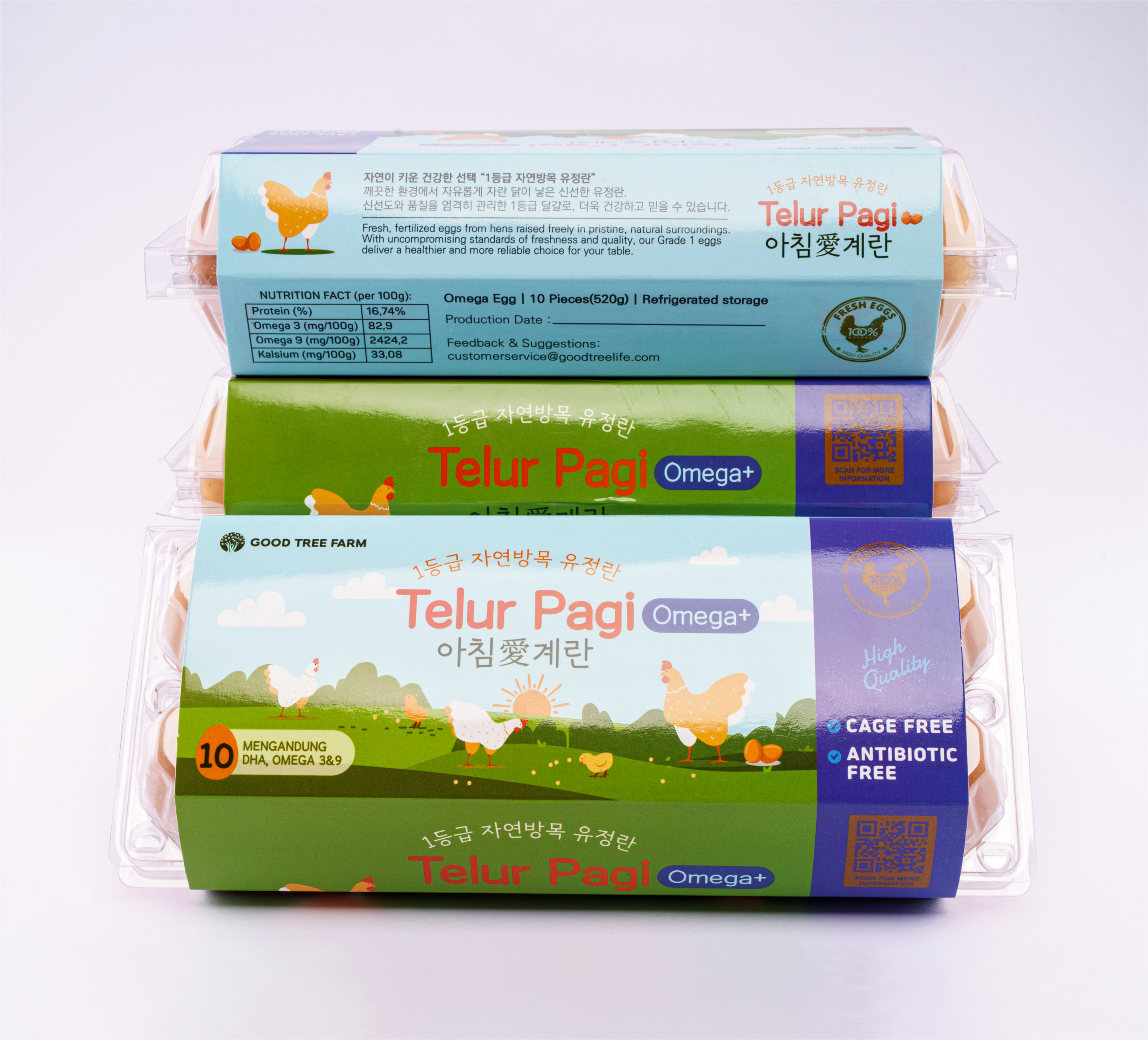 Telur Pagi Omega+ isi 10 Butir